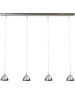 Master Light Hanging lamp Caterina 4 lights LED