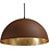 Master Light Hanging lamp Larino Rust/Gold wire