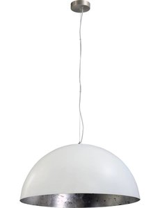 Master Light Hanglamp Larino Wit/Zilver staaldraad