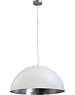 Master Light Hanging lamp Larino White/Silver steel wire