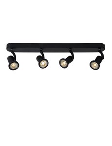 Lucide Spot Jaster Black 4 light Led