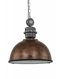 Steinhauer Hanging lamp Bikkel XXL Brown