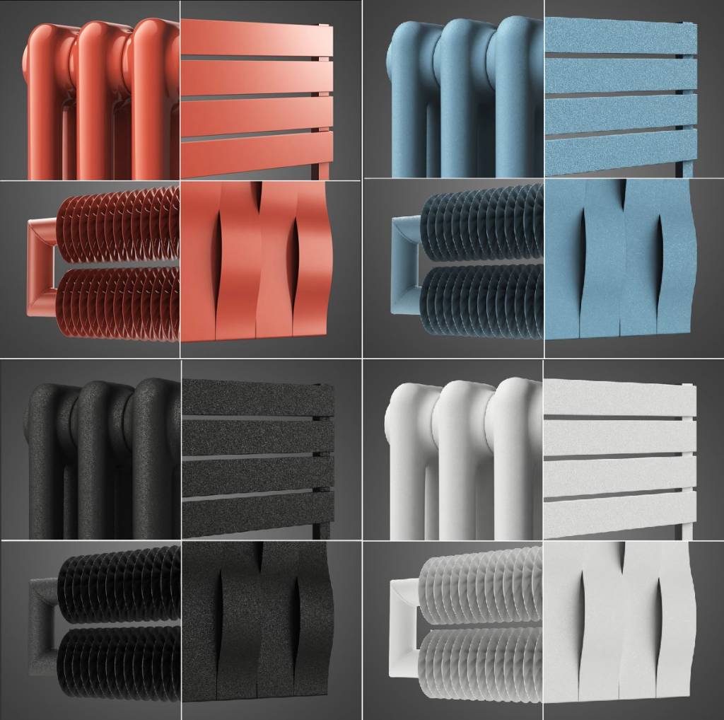 Radiateur design de couleur HOTHOT