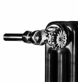 HOTHOT T045CH - Manual corner radiator Old Style valve set - chrome