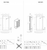 HOTHOT DECO TOWEL - Designer Heated Towel rail