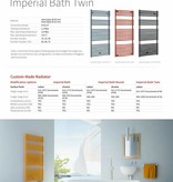 HOTHOT IMPERIAL BATH -TWIN  Central heating Towel Radiator