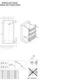 HOTHOT IMPERIAL BATH ROUND  - Central heating Towel Radiator