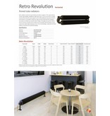 HOTHOT RETRO REVOLUTION FR - Radiateur-tube à ailettes - design rétro