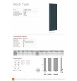 HOTHOT ROYAL TWIN - Central heating vertical radiator