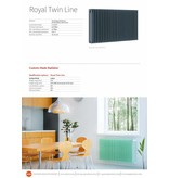 HOTHOT ROYAL TWIN LINE - Radiateur avec raccordement classique