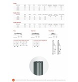 HOTHOT RUBY - Vertical Central Heating Radiator