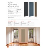 HOTHOT RUBY TWIN - Radiateur vertical - Chauffage central