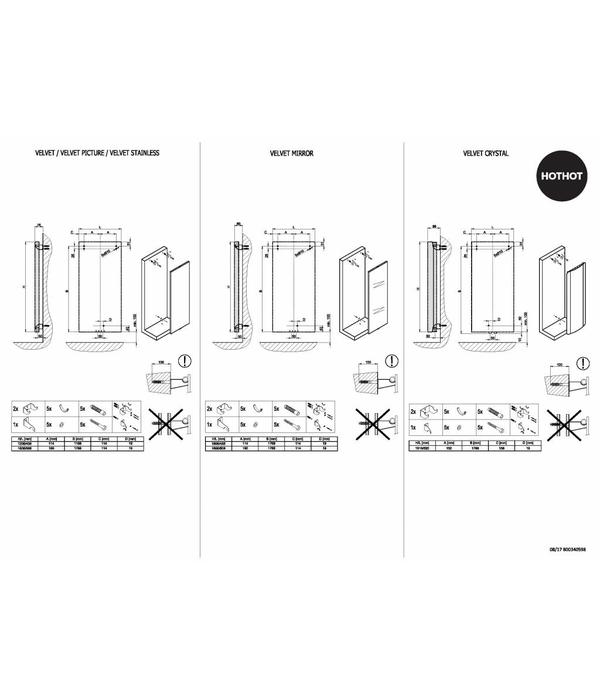 HOTHOT VELVET - Radiateurs Design Vertical Chauffage Central