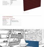 HOTHOT ZEN TWIN Line - Moderner Design-Heizkörper Horizontal