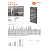 HOTHOT MANGO | Heated Towel Rail Bathroom Radiator