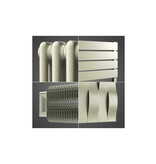 HOTHOT Radiator in Cream Colour RAL 9001