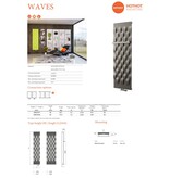 HOTHOT Waves - Radiateur design vertical