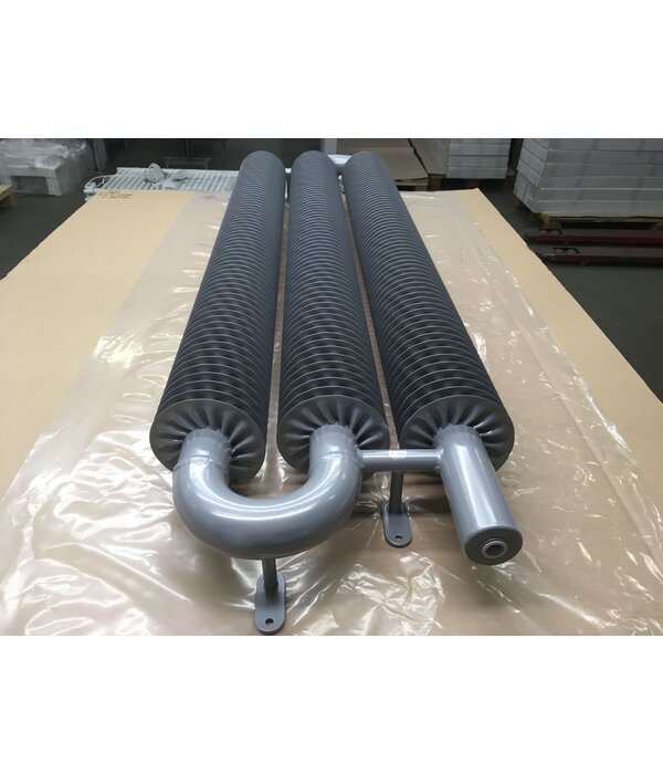 HOTHOT RETRO REVOLUTION HO III - Radiateur tube à ailettes blanc pour radiateur à eau chaude