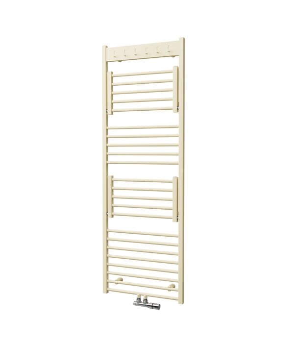 HOTHOT MELON with hooks | Heated Towel Rail Bathroom Radiator