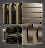 HOTHOT Radiator in Brass colour HH 83