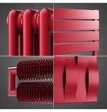 HOTHOT Radiator in ruby red RAL 3003