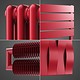 Couleur rouge rubis RAL 300