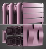 HOTHOT Radiator in Pastel Violet Colour RAL 4009