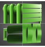 HOTHOT Radiateur de couleur vert jaune RAL 6018