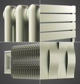 HOTHOT Radiator in Cream Colour RAL 9001