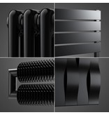 HOTHOT Radiator in Black Colour RAL 9005