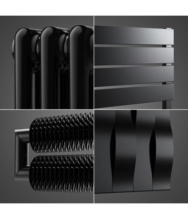 HOTHOT Radiator in Black Colour RAL 9005