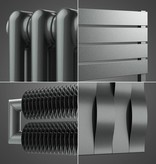 HOTHOT Radiator in Silver Metallic Color HOTHOT 64