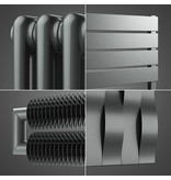 HOTHOT Radiator in Silver Metallic Color HOTHOT 64