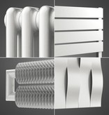 HOTHOT Radiator in Pure White Colour RAL 9010