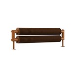 HOTHOT RETRO REVOLUTION FT II - Finned tubes radiator The steel radiator made for floor mounting -  with high heat output