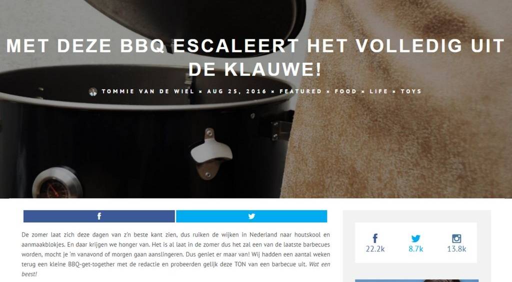 KLAUWE op Manify.nl - Het loopt uit de KLAUWE!