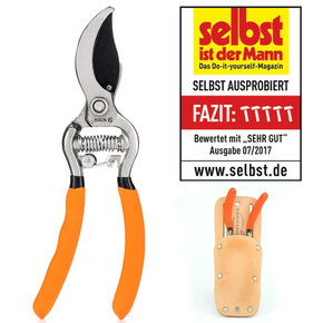 *Gürteltaschen-Set* SKS 6 Tradition Orange/Klinge schwarz + Trageetui