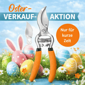 2er Set - Schere + 1 Ersatzklinge - SKS 6 Tradition Orange/Klinge silber