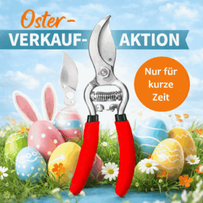 2er Set - Schere + 1 Ersatzklinge - SKS 6 Tradition Rot/Klinge silber