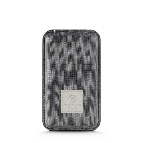 Revested Power Bank - Herringbone Gray Revested Power Bank - Herringbone Gray