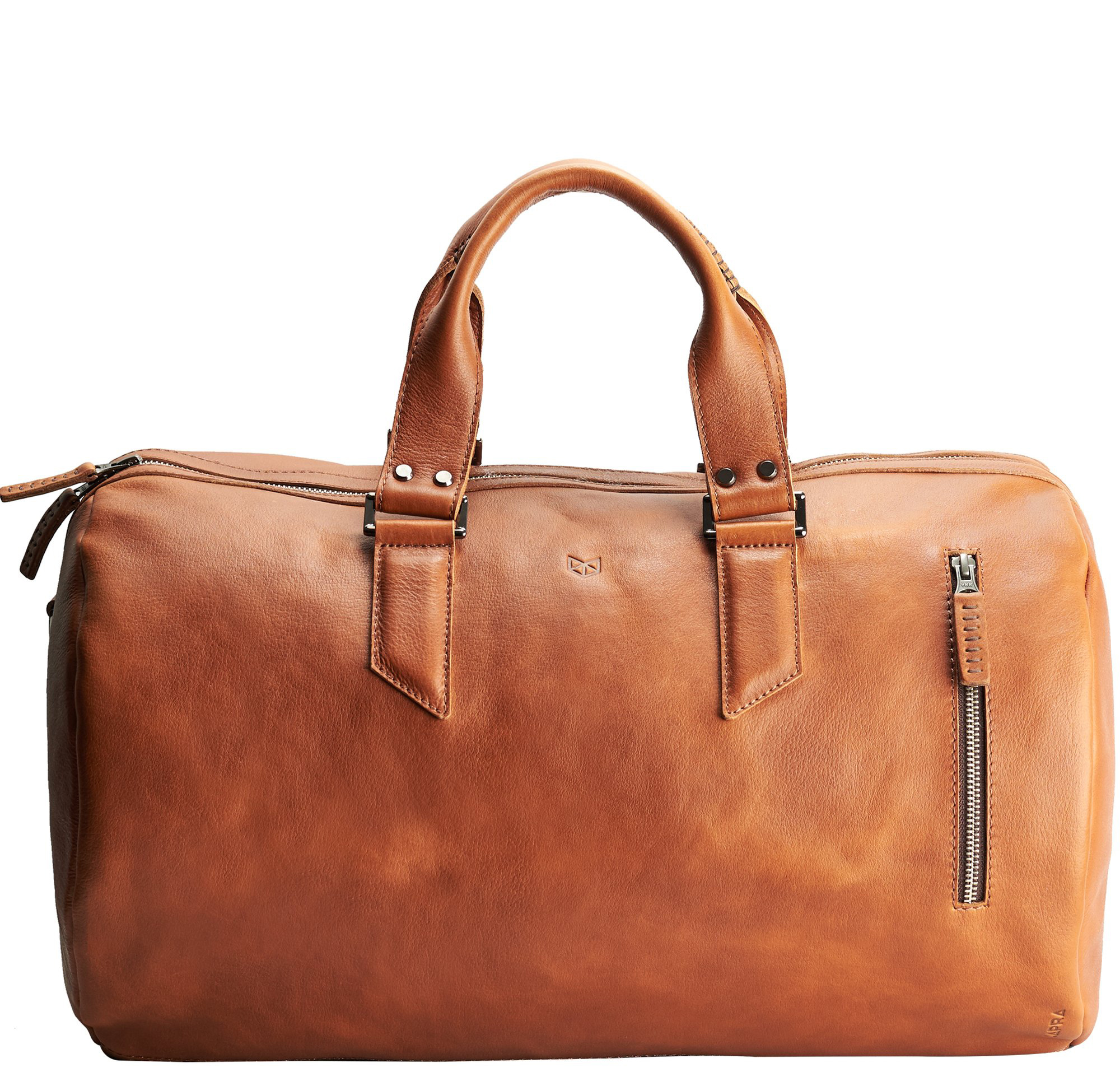 leather duffel