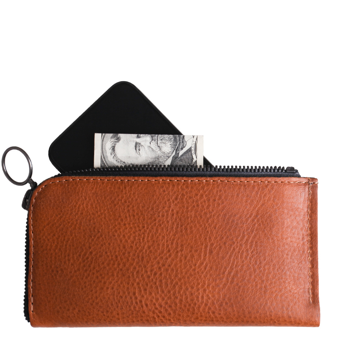 Cocones Iphone Zip Wallet Brown Nuts Noble