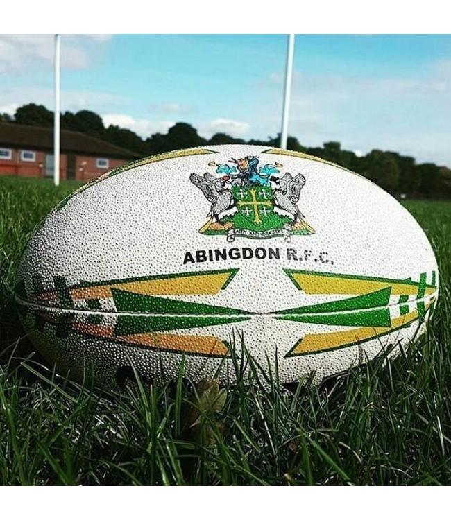 RAM Rugby Ballon de rugby avec votre logo, sponsor ou texte