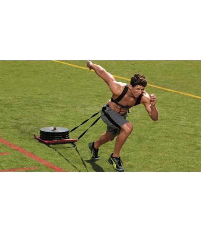 RAM Rugby Power-Sledge & Geschirr, 36 kg.