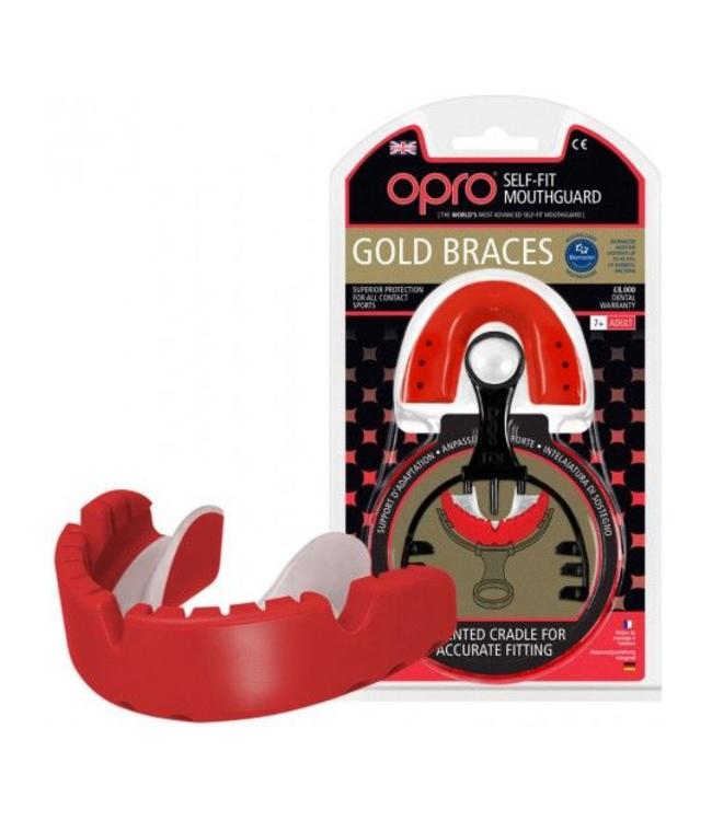OPRO Rugby Opro GOLD mouthguard - Braces