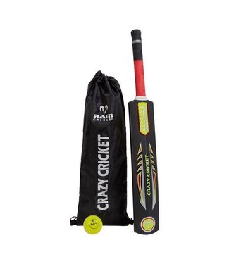 RAM Cricket Batte et balle de cricket - Senior - dans un sac