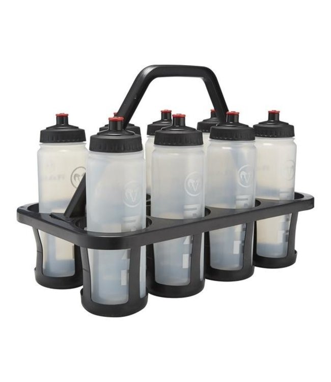 RAM Rugby 8 Waterflessen in Kunststof draagrek