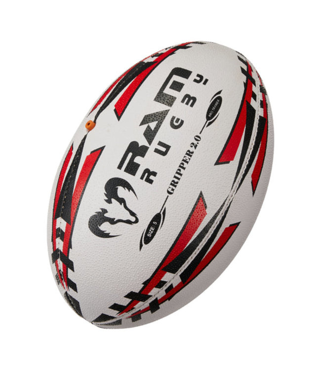 RAM Rugby 15x Pro Trainer Gripper Rugby Ball Bundle mit Tragetasche