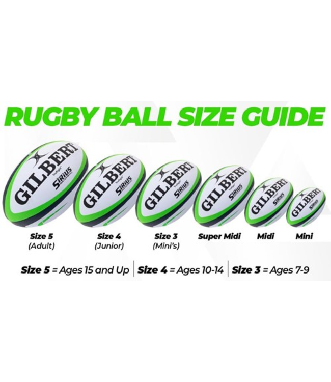 Gilbert Barbarian 2.0 Wedstrijd Rugbybal - Ultimate Grip - Truflight Valve