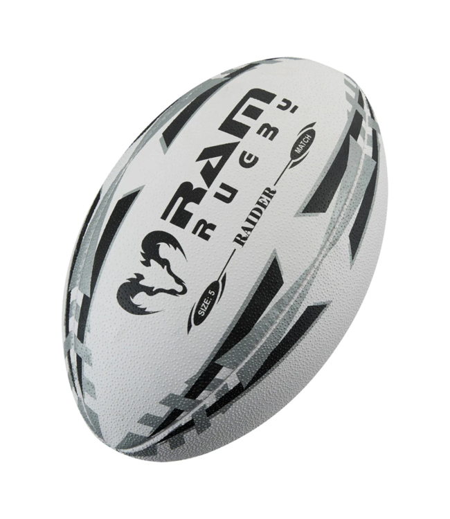 RAM Rugby 15x Match 2.0 ballons + sac à ballons, ballons de rugby RAM de qualité supérieure